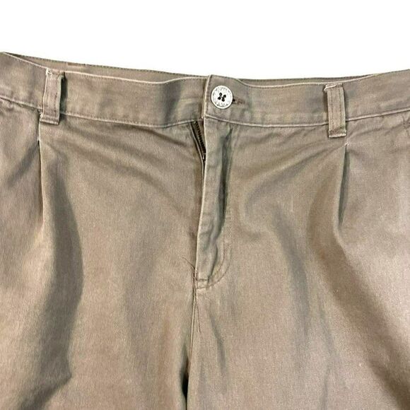 Propper Mens Cargo Shorts Beige Flat Front Pockets 100% Cotton Medium - Picture 6 of 14